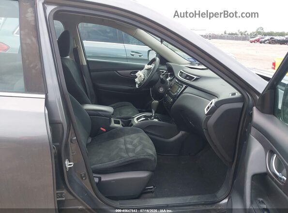 5N1AT2MT5GC766323 2016 NISSAN ROGUE Gray Front interior view