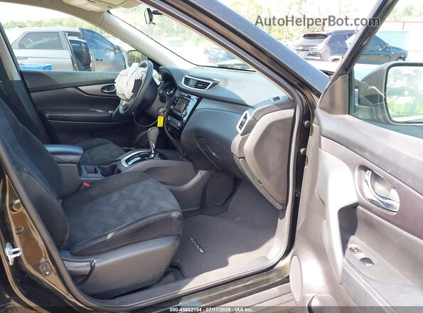 5N1AT2MT5GC824706 2016 NISSAN ROGUE Brown Vista interior delantera
