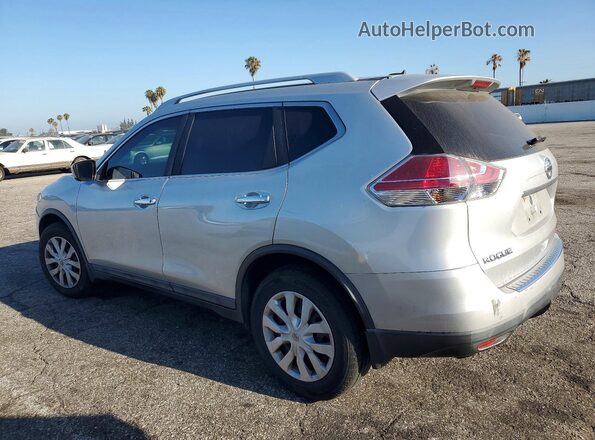 5N1AT2MT5GC861481 2016 NISSAN ROGUE Silver Rear left