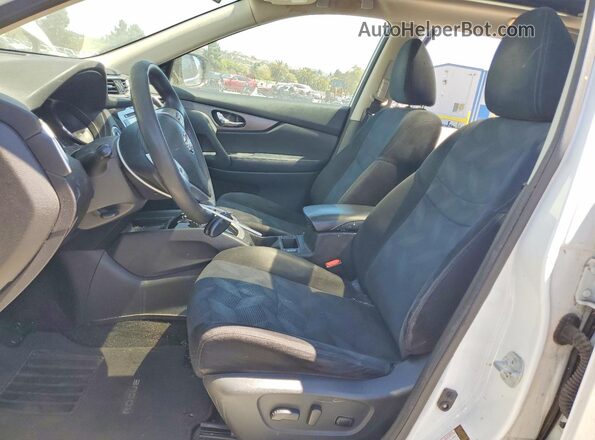 5N1AT2MT5GC892018 2016 NISSAN ROGUE White Widok wnętrza z przodu