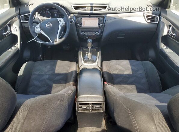 5N1AT2MT5GC892018 2016 NISSAN ROGUE White Widok deski rozdzielczej