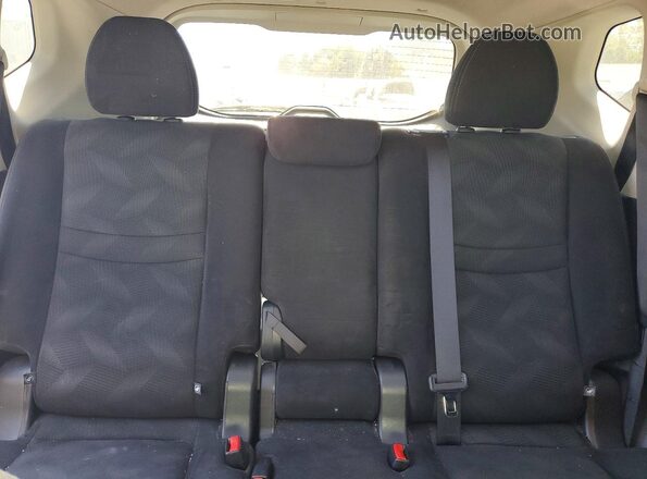 5N1AT2MT5GC892018 2016 NISSAN ROGUE White Widok tylnych siedzeń