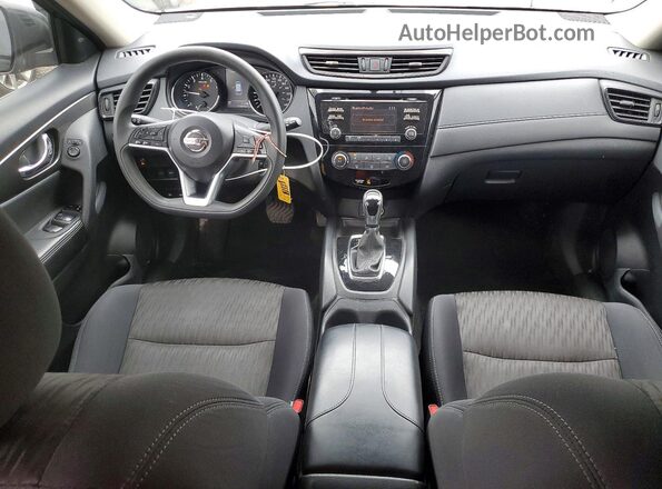 5N1AT2MT5HC834458 2017 NISSAN ROGUE Black Вид панелі приладів