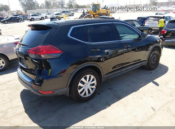 5N1AT2MT5HC841541 2017 NISSAN ROGUE Черный Задняя правая четверть