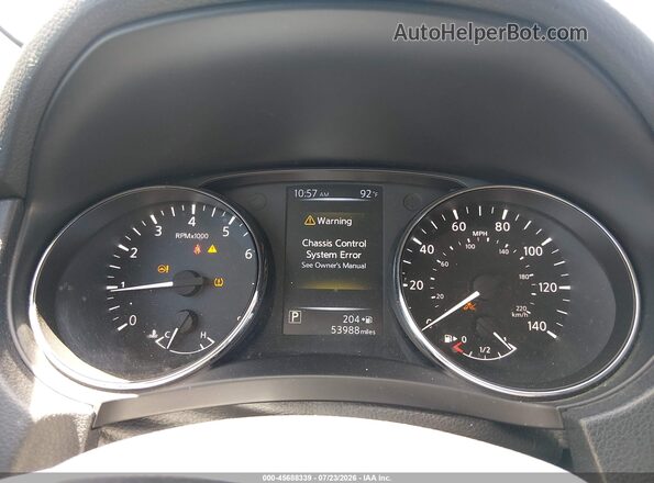 5N1AT2MT5HC841541 2017 NISSAN ROGUE Черный Вид задних сидений