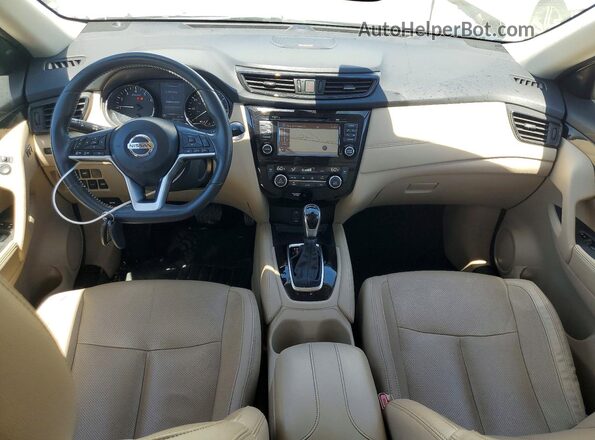 5N1AT2MT5HC849722 2017 NISSAN ROGUE White Առջևի վահանակի տեսք