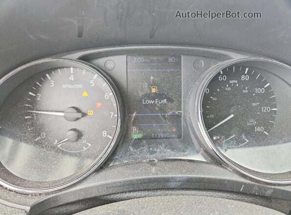 5N1AT2MT5JC780861 2018 NISSAN ROGUE Угольный Вид щитка приборов