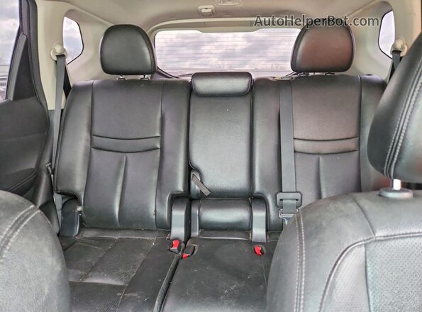 5N1AT2MT5JC780861 2018 NISSAN ROGUE Угольный Вид задних сидений