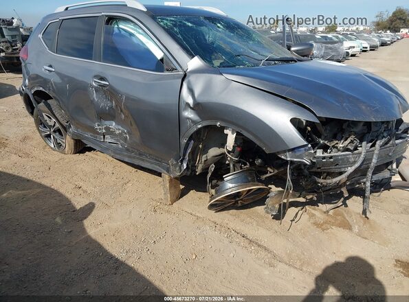 5N1AT2MT5JC783808 2018 NISSAN ROGUE Gray Widok z przodu
