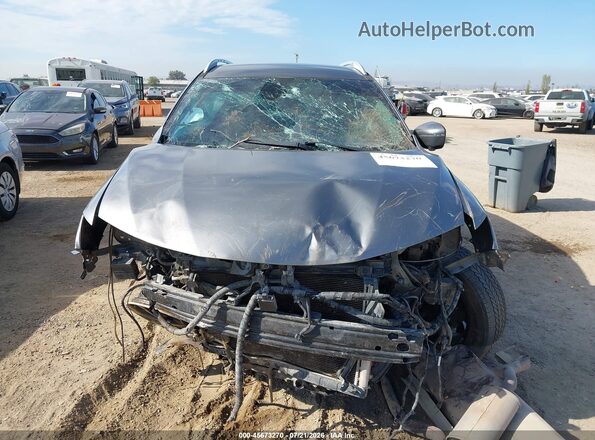 5N1AT2MT5JC783808 2018 NISSAN ROGUE Gray Widok wnętrza z tyłu