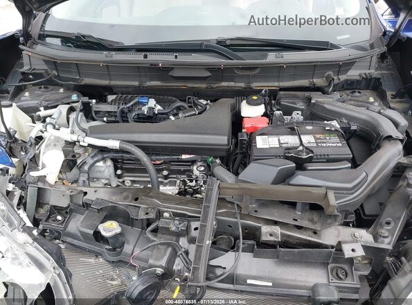 5N1AT2MT5JC808805 2018 NISSAN ROGUE Blue Widok z tyłu