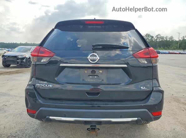 5N1AT2MT5KC777993 2019 NISSAN ROGUE Черный Вид сзади