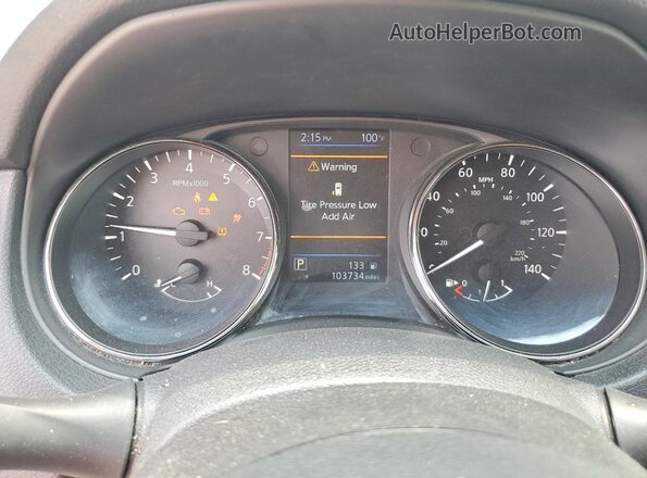 5N1AT2MT5KC777993 2019 NISSAN ROGUE Черный Вид щитка приборов