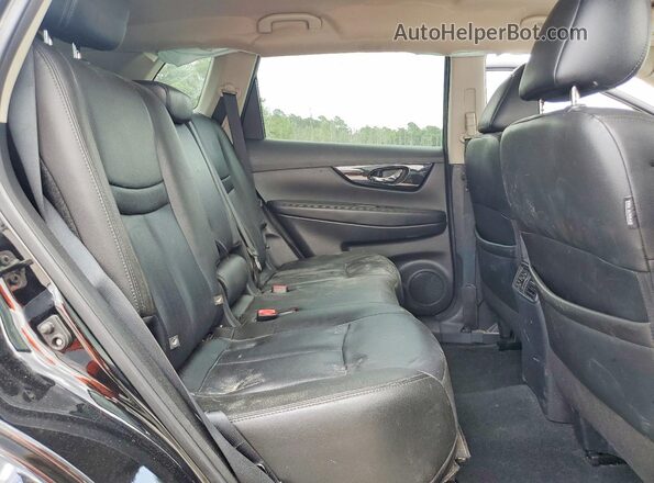 5N1AT2MT5KC777993 2019 NISSAN ROGUE Черный Вид задней части салона