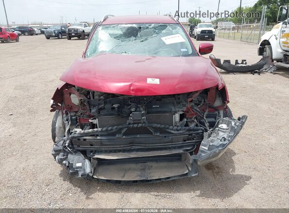 5N1AT2MT5LC718007 2020 NISSAN ROGUE Красный Вид щитка приборов