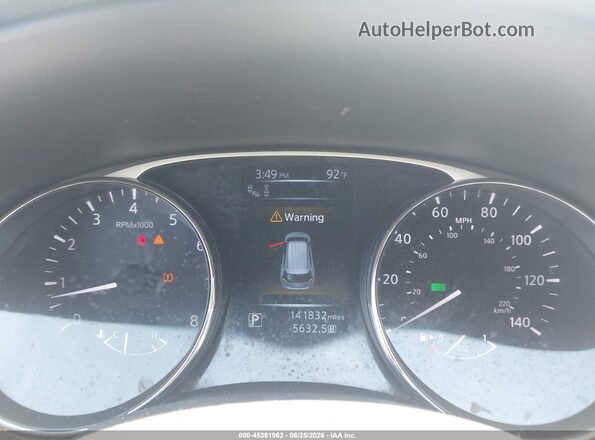 5N1AT2MT6GC821071 2016 NISSAN ROGUE Красный Вид задних сидений