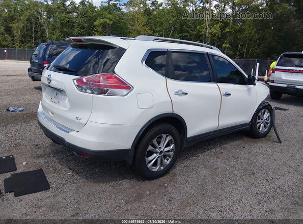 5N1AT2MT6GC884266 2016 NISSAN ROGUE White უკანა მარჯვენა