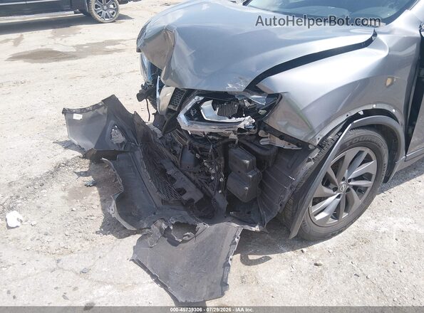 5N1AT2MT6GC894814 2016 NISSAN ROGUE Black Դիմացի տեսք
