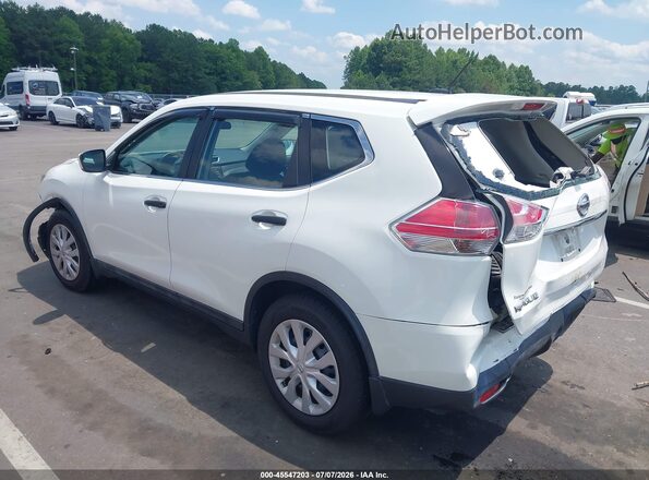 5N1AT2MT6GC897518 2016 NISSAN ROGUE Белый Задняя левая четверть