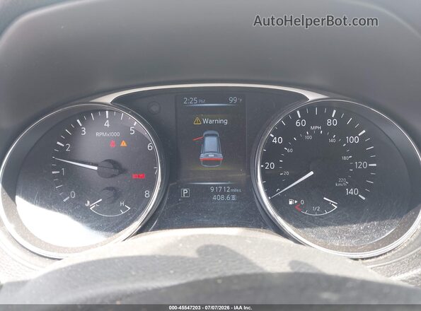 5N1AT2MT6GC897518 2016 NISSAN ROGUE Белый Вид задних сидений