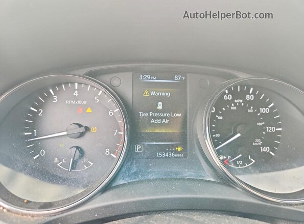 5N1AT2MT6HC779972 2017 NISSAN ROGUE Gray Вид щитка приладів