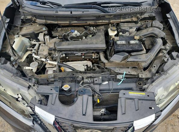 5N1AT2MT6HC779972 2017 NISSAN ROGUE Gray Вид підкапотного простору