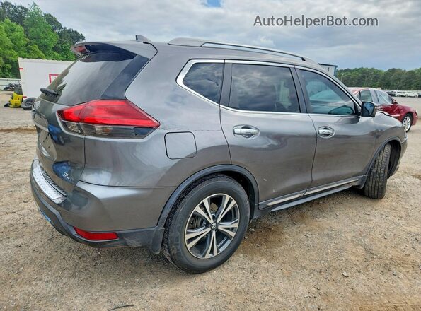 5N1AT2MT6HC779972 2017 NISSAN ROGUE Gray Задня права чверть