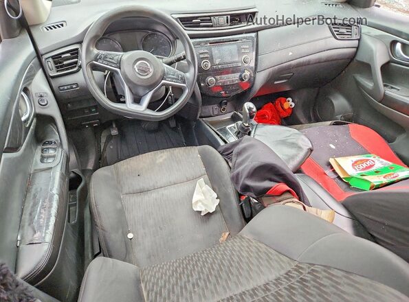 5N1AT2MT6HC798117 2017 NISSAN ROGUE Gray Widok deski rozdzielczej