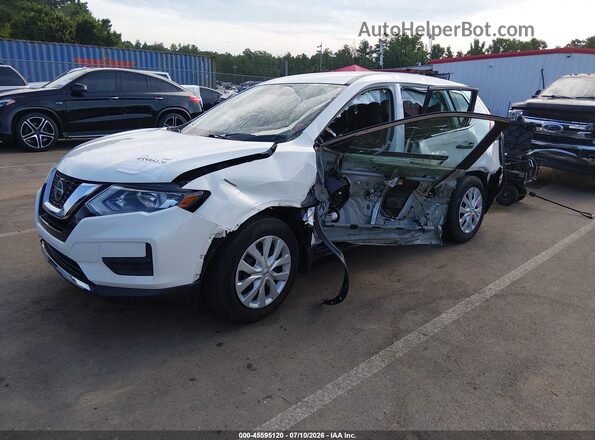 5N1AT2MT6JC716070 2018 NISSAN ROGUE White წინა მარცხენა ხედი სამი მეოთხედიდან