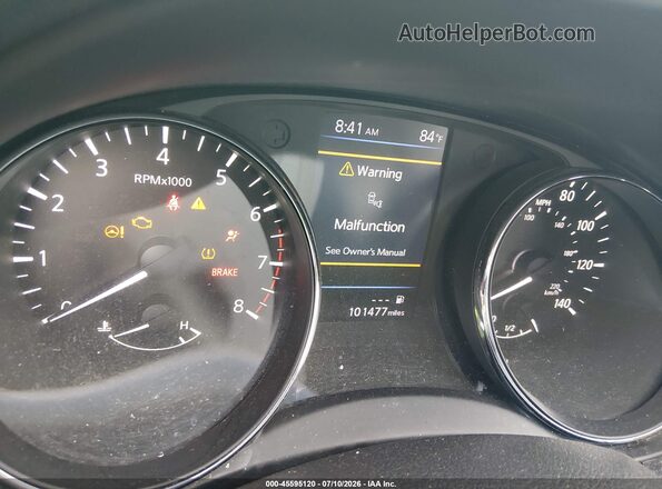 5N1AT2MT6JC716070 2018 NISSAN ROGUE White უკანა სავარძლების ხედი