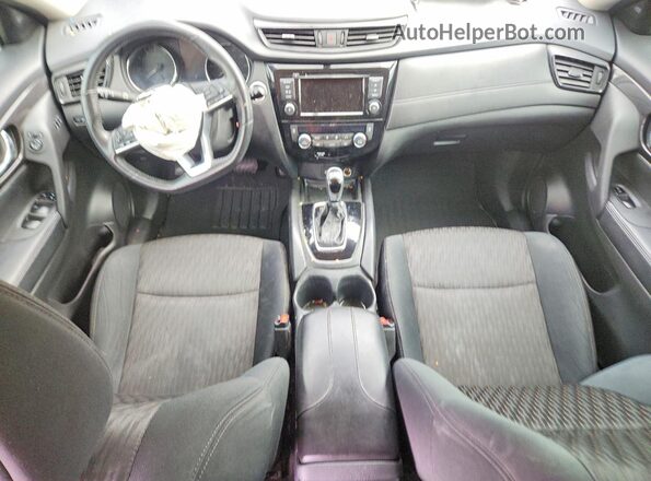 5N1AT2MT6JC749277 2018 NISSAN ROGUE Черный Вид панели приборов
