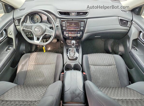 5N1AT2MT6JC779122 2018 NISSAN ROGUE White Widok deski rozdzielczej