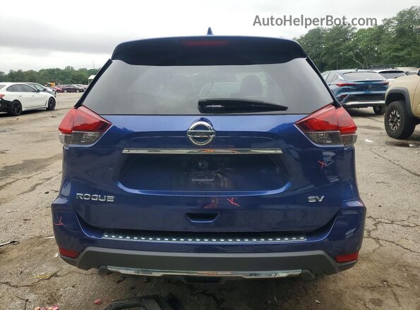 5N1AT2MT6JC787866 2018 NISSAN ROGUE Blue Vista trasera
