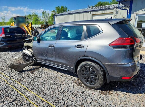 5N1AT2MT6JC789892 2018 NISSAN ROGUE Charcoal Задня ліва чверть