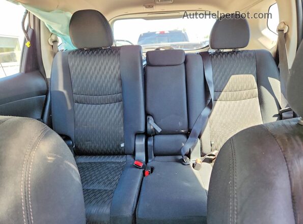 5N1AT2MT6JC789892 2018 NISSAN ROGUE Charcoal Вид задніх сидінь