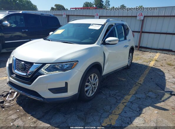 5N1AT2MT6JC814953 2018 NISSAN ROGUE White Vista tres cuartos delantera izquierda