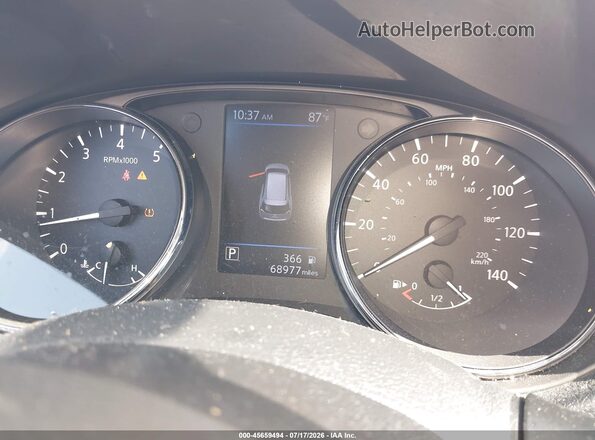 5N1AT2MT6JC814953 2018 NISSAN ROGUE White Vista de los asientos traseros
