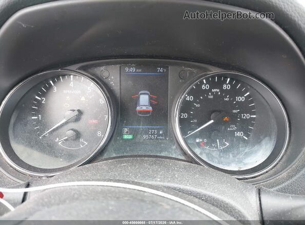 5N1AT2MT6JC828903 2018 NISSAN ROGUE White Հետևի նստատեղերի տեսք