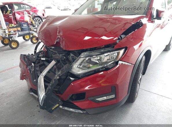 5N1AT2MT6KC710609 2019 NISSAN ROGUE Burgundy Widok z przodu