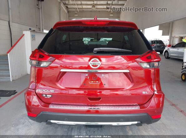 5N1AT2MT6KC710609 2019 NISSAN ROGUE Burgundy 