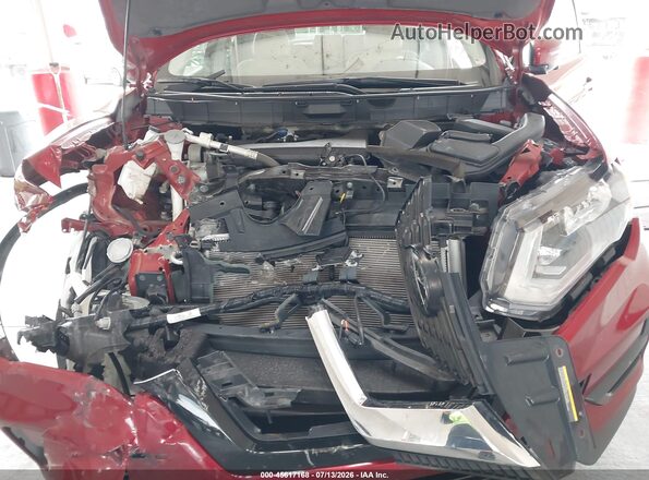 5N1AT2MT6KC710609 2019 NISSAN ROGUE Burgundy Widok z tyłu