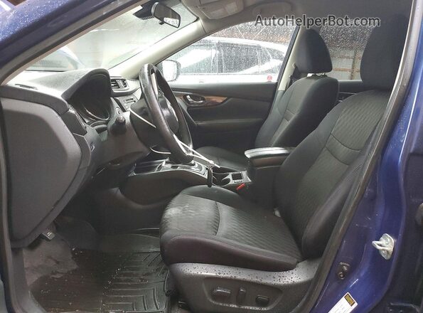 5N1AT2MT6KC760801 2019 NISSAN ROGUE Blue Սալոնի դիմացի տեսք