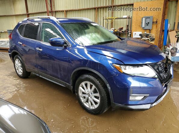 5N1AT2MT6KC760801 2019 NISSAN ROGUE Blue Առջևի աջ