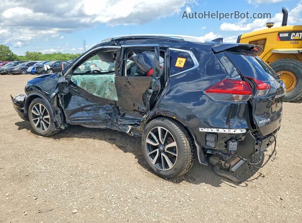 5N1AT2MT6KC803792 2019 NISSAN ROGUE Black უკანა მარცხენა