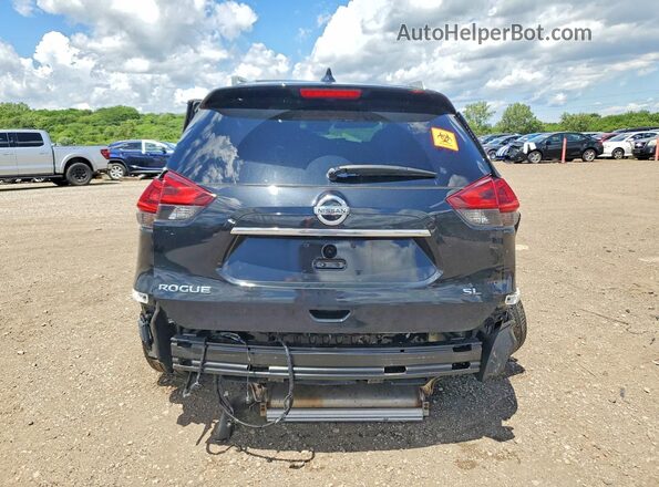 5N1AT2MT6KC803792 2019 NISSAN ROGUE Black უკანა ხედი