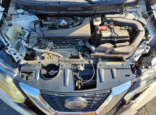 5N1AT2MT6KC805817 2019 NISSAN ROGUE White Вид задньої частини салону