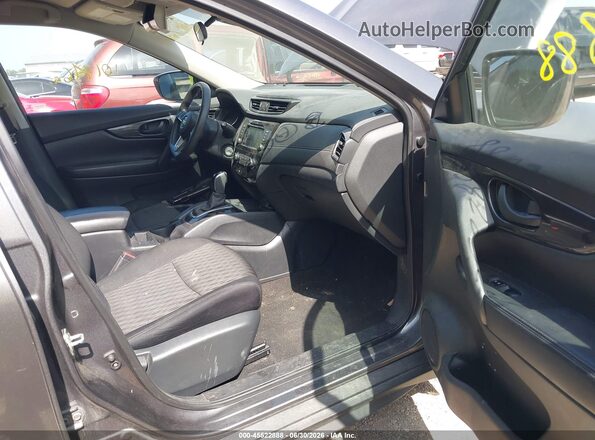 5N1AT2MT6KC835013 2019 NISSAN ROGUE Серый Вид салона спереди