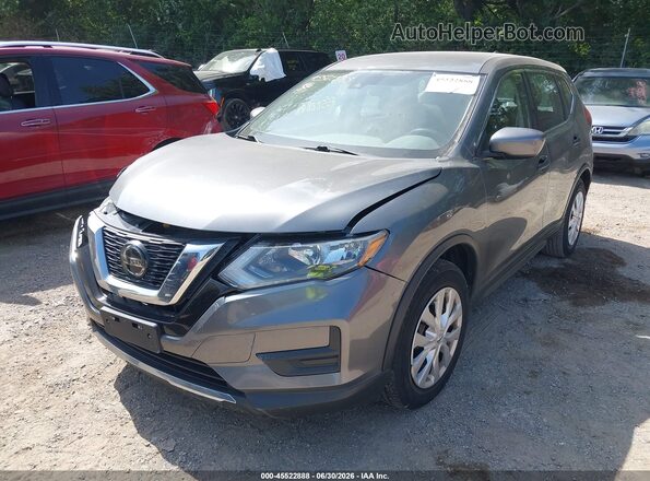 5N1AT2MT6KC835013 2019 NISSAN ROGUE Серый Передняя левая четверть