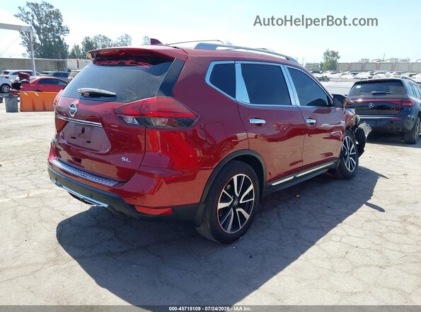 5N1AT2MT6LC761738 2020 NISSAN ROGUE Red Tył prawy