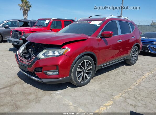 5N1AT2MT6LC761738 2020 NISSAN ROGUE Red Przód lewy